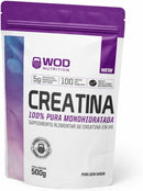 CREATINA MONOHIDRATADA 500g STAND UP POUNCH - rende 100 doses
