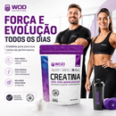 CREATINA MONOHIDRATADA 500g STAND UP POUNCH - rende 100 doses