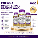 Kit 3 uni. Cloreto & Bisglicinato de Magnésio (60 Cápsulas 500mg)