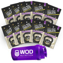 Kit proteína 100% isolada 10sachês 30g + brinde – whey isolate wod nutrition