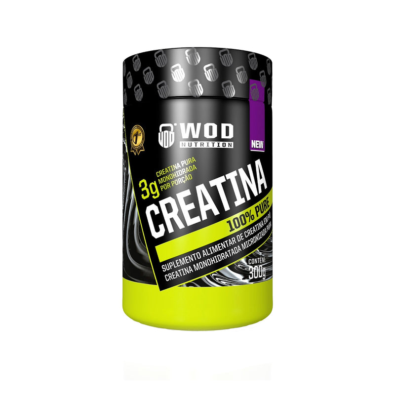 Creatina 100% Pura Mono-Hidratada 300g – Black Friday