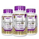 Kit 3 uni. Curcuma Longa 130mg +Vit.E 10mg + Selênio 34mcg + Vit.B12 4,8 mcg (60 Cápsulas de 500mg) (Cópia)