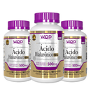 Kit 3 uni. Ácido Hialurônico 150mg 60 cápsulas de 500mg