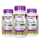 Kit 3 uni. Vitamina B12 414% VD – WOD NUTRITION | 60 Cápsulas de 500mg