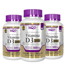 Kit 3 uni. Vitamina D3 200 UI (60 Cápsulas de 500mg) (Cópia)
