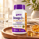Ômega 3 TG 120 Cápsulas Softgel – 540mg EPA + 360mg DHA | WOD Nutrition