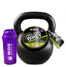 Whey Protein Concentrado 100% Puro 900g Embalagem Kettlebell Wod Nutrition - Rende 30 Doses