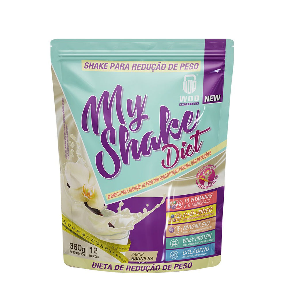 My Shake Diet – Shake para Redução de Peso Baunilha 360g - WOD