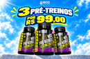 Kit 3 Black WOD Pré-Treino 120 Cápsulas | Oferta Especial WOD Nutrition
