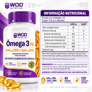 Ômega 3 TG 120 Cápsulas Softgel – 540mg EPA + 360mg DHA | WOD Nutrition