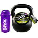 Whey Protein Concentrado 100% Puro Baunilha 900g Embalagem Kettlebell Wod Nutrition - Rende 30 Doses